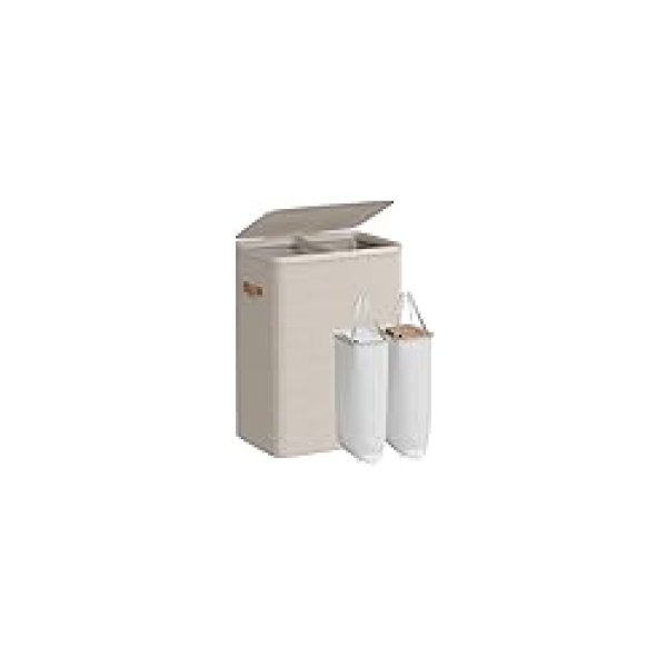 Wasmand - Praktisch - Ruimtebesparend - Cappuccino beige