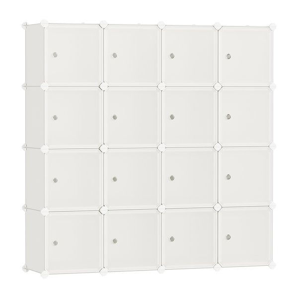 Opbergrek - Modulair Opbergsysteem - Schoenenorganizer - Wit