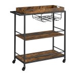 Keukenrek - TrendyLiving - Verstelbare poten - Industrieel Zwart