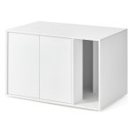 Kattenhuis - Minimalistisch Modern - Sneeuwwit