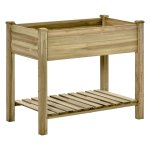 Moestuinbed - Groenevinger - Verhoogd - Weerbestendig - Groen