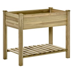 Moestuinbed - Groenevinger - Verhoogd - Weerbestendig - Groen