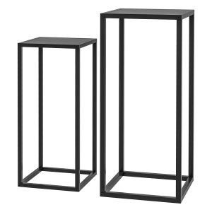 Plantenstandaards - Urban Jungle Living - Stijlvol - Minimalistisch - Zwart
