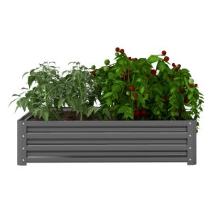 Plantenbak - TrendyHome - Verhoogd - Stijlvol - Lichtgrijs