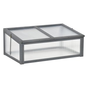Kweekbak - Mini-kasje - UV-bescherming - Grijs