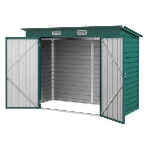 Tuinhuisje - GroenKast - Lessenaarsdak - Gereedschapsschuur - Groen