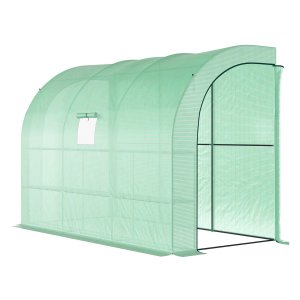 Tuinkas – StevigStaal - Winterbestendig – Muurmontage - Groen