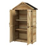 Tuinhuisje  - Dubbele deur - Asfaltzwart
