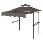 Tuinpaviljoen - Waterafstotend - Vlamvertragend - Antraciet