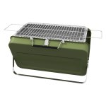 Barbecuegrill - Houtskool - RVS - Groen