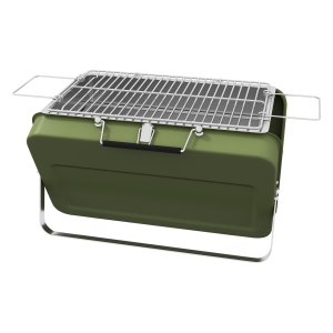 Barbecuegrill - Houtskool - RVS - Groen