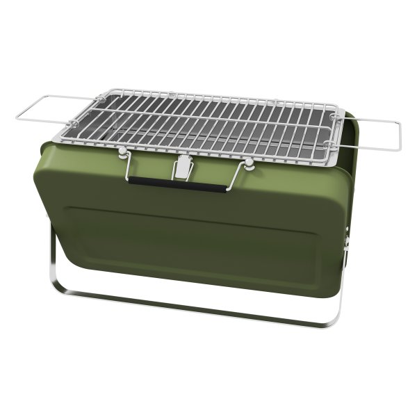 Barbecuegrill - Houtskool - RVS - Groen
