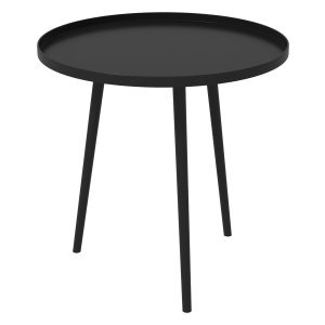 Balkontafel – Weerbestendig - Staal – Zwart