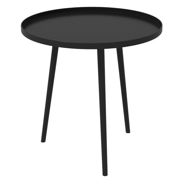 Balkontafel – Weerbestendig - Staal – Zwart