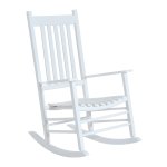 Schommelstoel - Relaxfauteuil - Wit