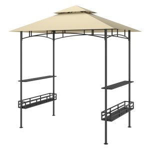 Tuinprieel - BBQ Paradise - Waterdicht en Vlamvertragend - Beige