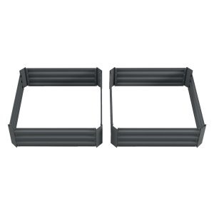 Tuinbedden - GreenLife - Verhoogd - Staal - Zwart