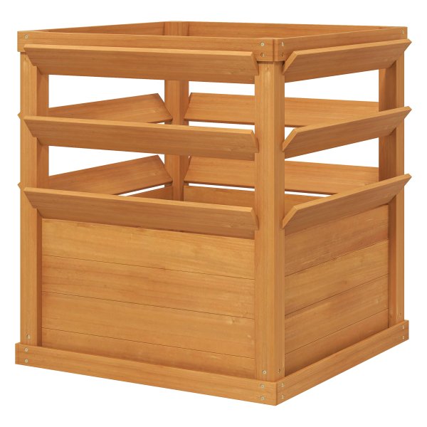 Tuinklimrek - GroenRijk - Plantenbakken - Hout - bruin