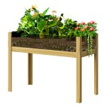 Moestuinbak - DuurzaamGroen - Verhoogde kruidentuin - Weerbestendig - Naturel
