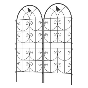 Klimrek - Vogeldesign - Roestvrij - Zwart