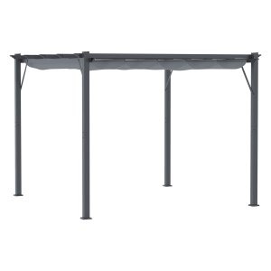 Pergola - Schuifdak - Aluminium - Antraciet