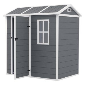 Tuinhuisje - Robuust - Vloer - Raam - Grijs