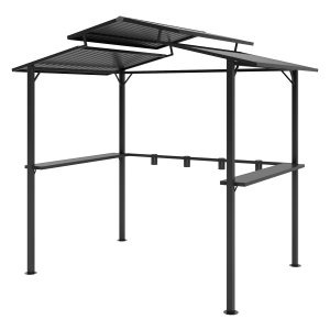 Tuinpaviljoen - Waterdicht & UV-bescherming - Zwart