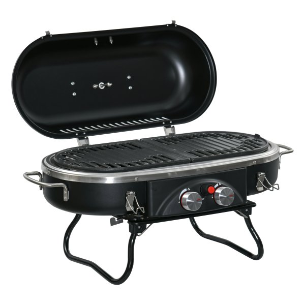 Gasbarbecue - Weber - 2 branders - RVS