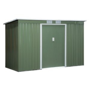 Tuinhuis - Tuinmax - Schuifdeur - Ventilatieraam - Lichtgroen