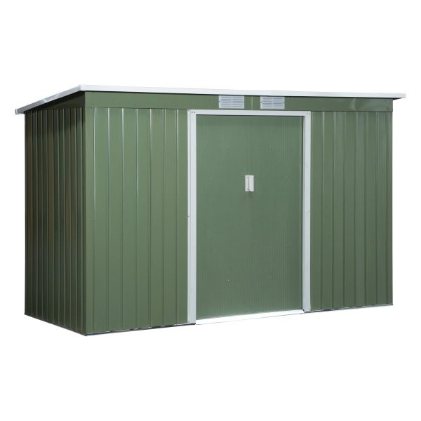Tuinhuis - Tuinmax - Schuifdeur - Ventilatieraam - Lichtgroen