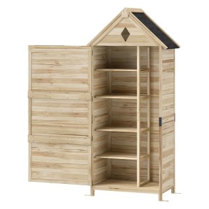 Tuinkast - Robuust - Waterdicht - Bruin