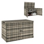 Opbergbox - Tuinplezier - Waterbestendig - UV-bestendig - Grijs