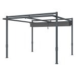 Pergola - Stabiele constructie - Winterbestendig - Grijs
