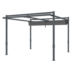 Pergola - Stabiele constructie - Winterbestendig - Grijs