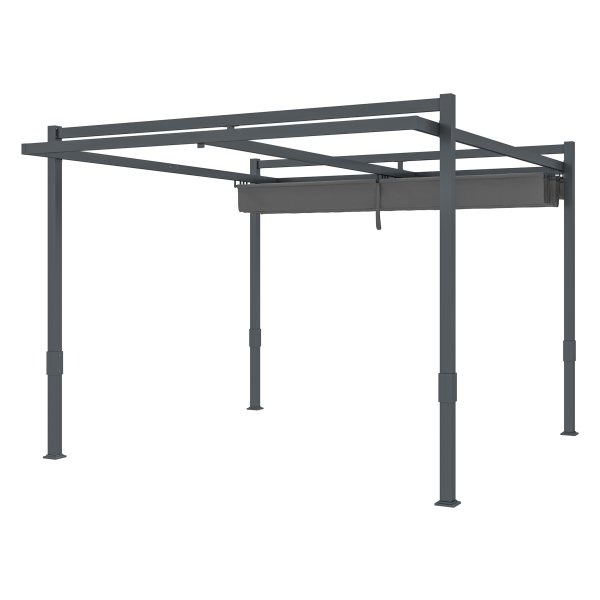 Pergola - Stabiele constructie - Winterbestendig - Grijs