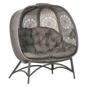 Tuinstoel - Outdoor Living - Opvouwbare mand - Comfortabel - Zandkleur