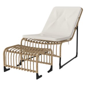 Relaxstoel - Comfortabel - UV-bestendig - Bruin