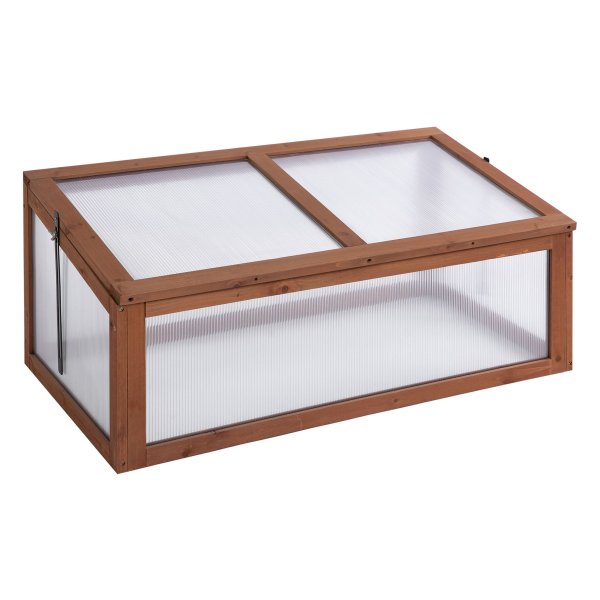 Kweekkas - Mini kas - Winterbestendig – Lichtdoorlatend - Bruin