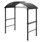 BBQ-tent - Barbecook - Weerbestendig - Dubbel dak - Donkergrijs