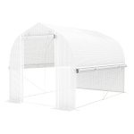 Kas - Garden Deluxe - Folietunnel - UV-bestendig - wit