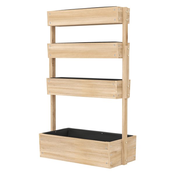 Moestuinbak - Groenliving - Verhoogd - 4 niveaus - Bruin