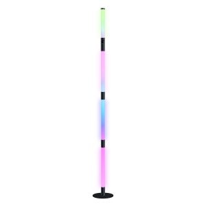 Vloerlamp - LED-verlichting - Afstandsbediening - Donkergrijs