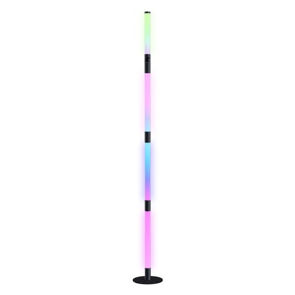 Vloerlamp - LED-verlichting - Afstandsbediening - Donkergrijs