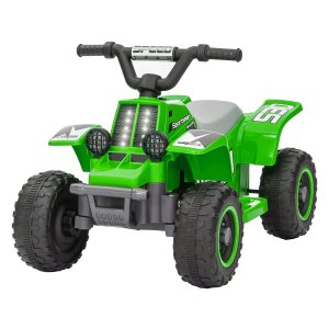Kinderquadje - batterij-aangedreven - LED-verlichting - Groen