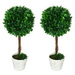 Kunstbuxus – GroenArt - UV-bestendig – 60 cm - groen