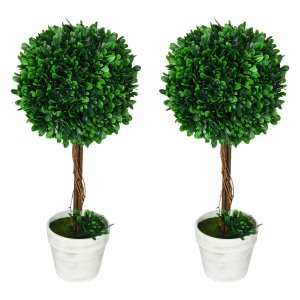 Kunstbuxus – GroenArt - UV-bestendig – 60 cm - groen