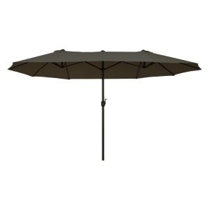 Tuinscherm - Sunshield - Handmatige Bediening - Grijs