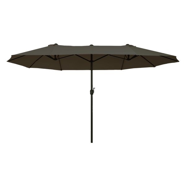 Tuinscherm - Sunshield - Handmatige Bediening - Grijs