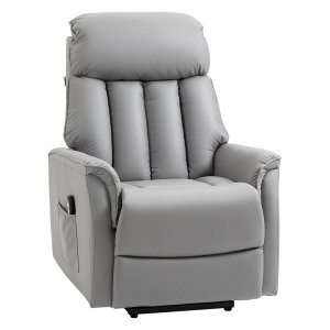 Fauteuil - Relaxfauteuil met ligfunctie - Grijs