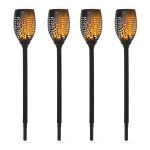 Zonnetuinlampen - SolarGlow - Waterdicht - Langdurige verlichting - Zwart